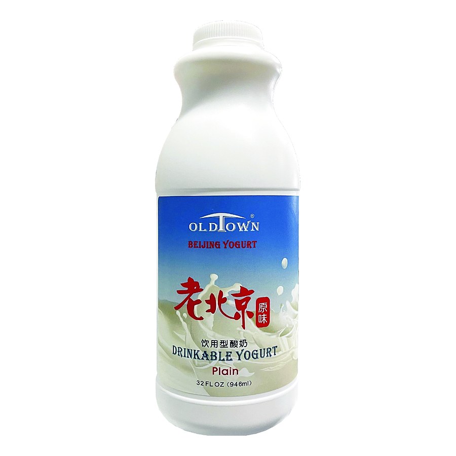 老北京原味饮用型酸奶(大瓶) Old Town Plain Yogurt Drinkable
