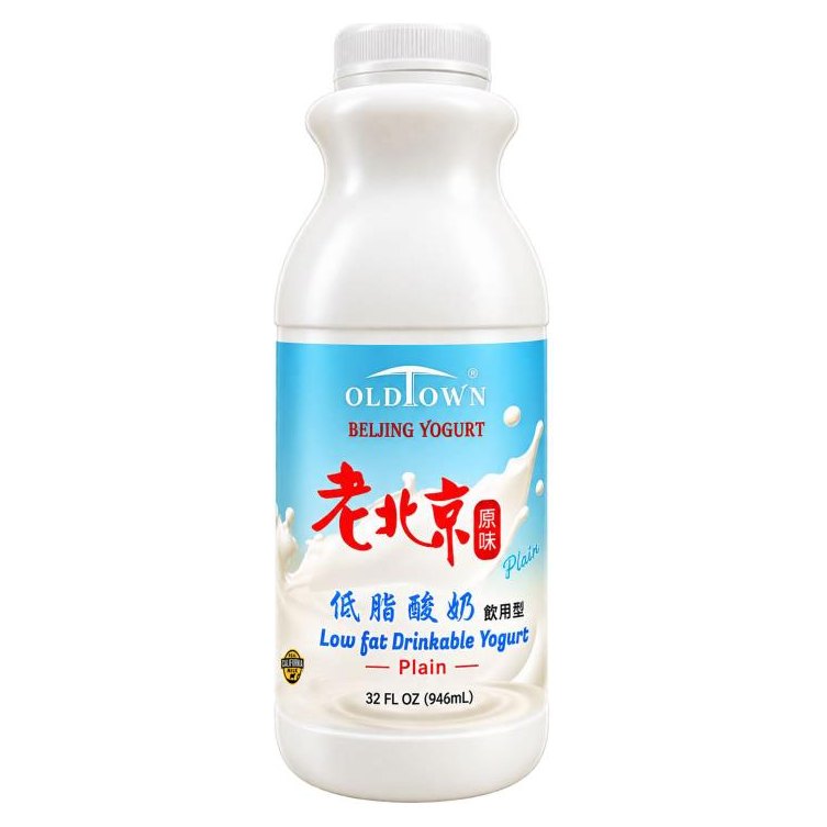 Low Fat Drinkable Yogurt, Plain 老北京低脂饮用型酸奶(原味)